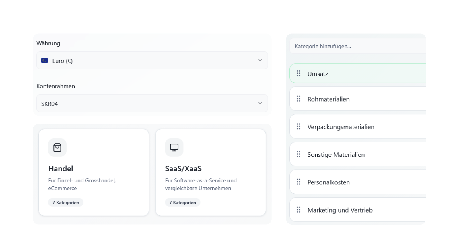 Setup Feature